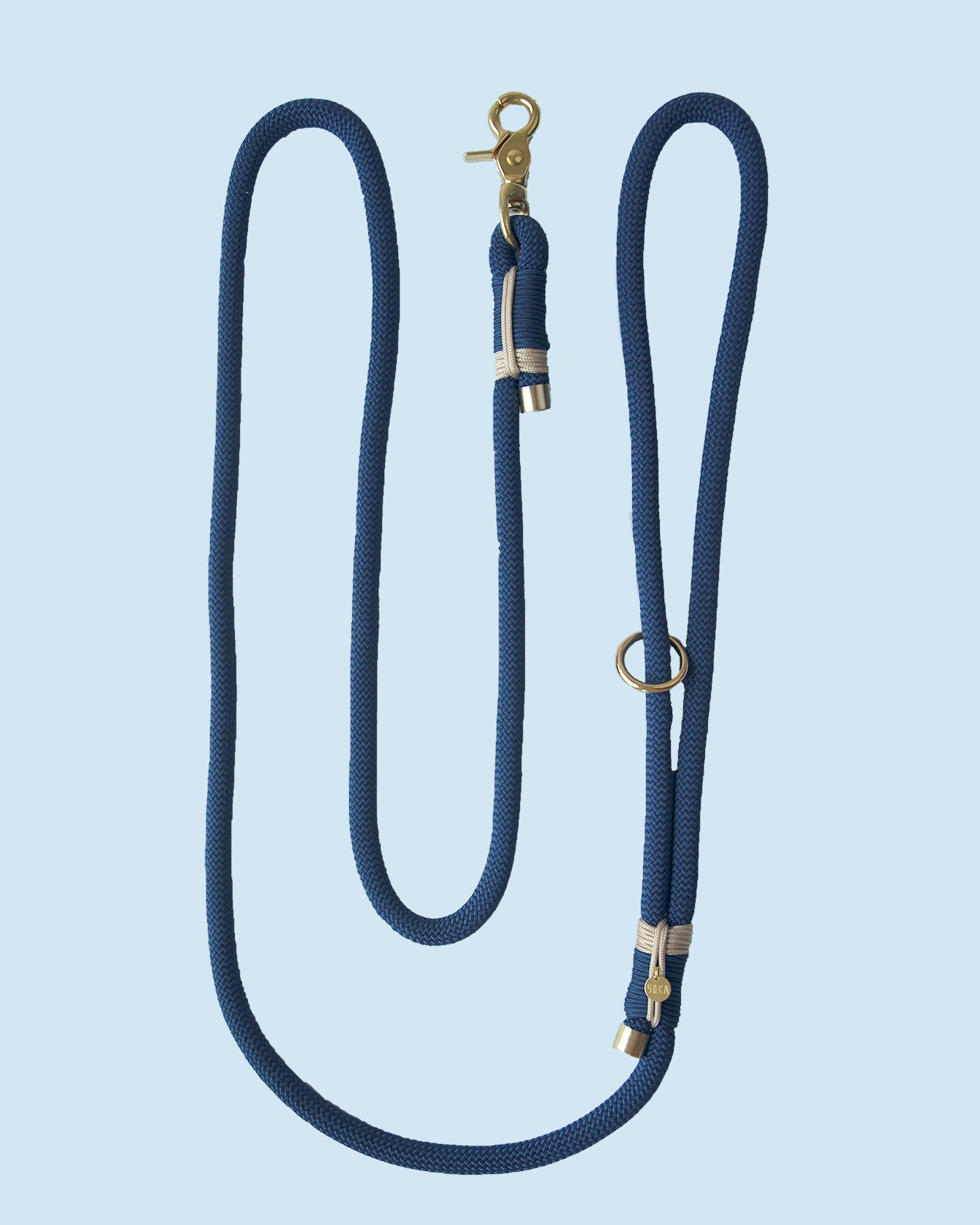 Honden leash lijn nylon - Strong Dark Blue