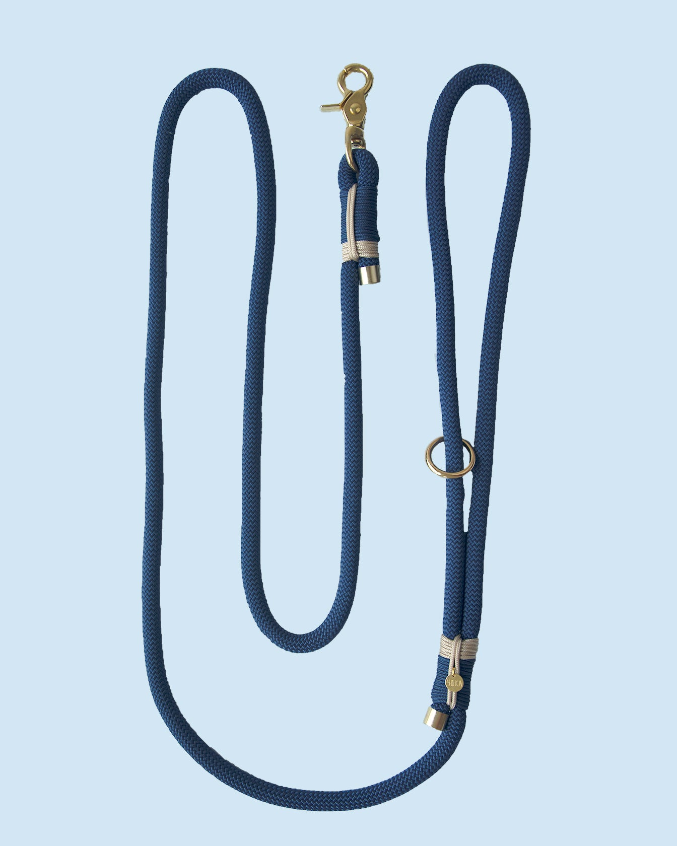 Honden Leash Riem Nylon - Strong Dark Blue