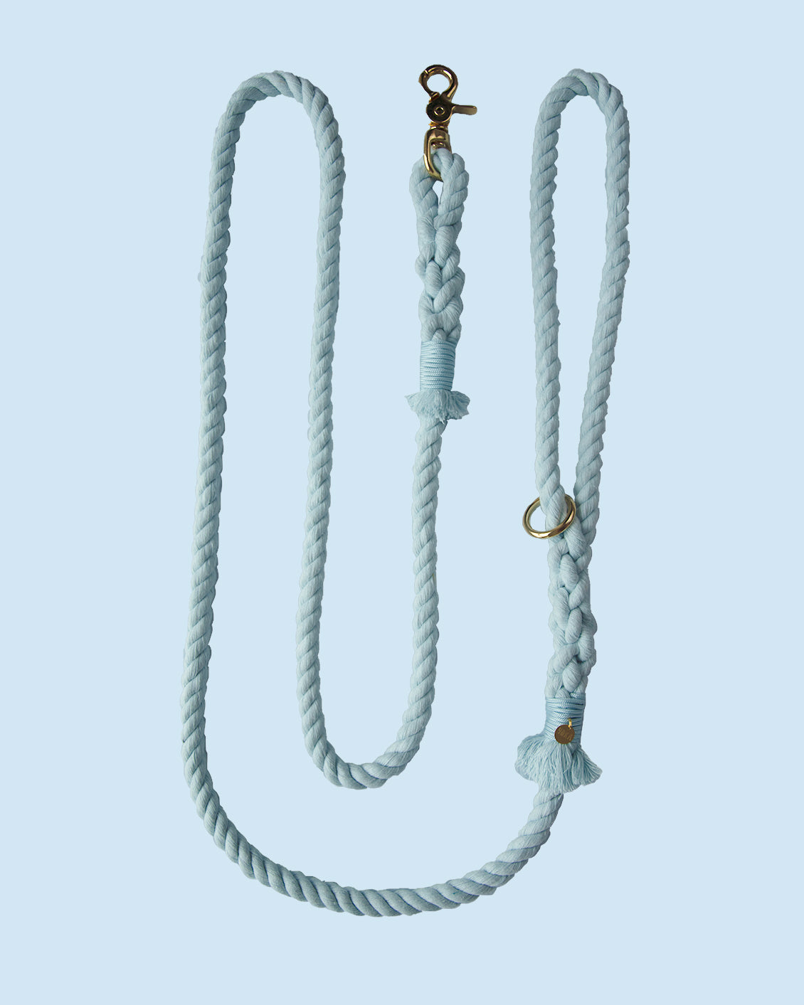 Honden leash lijn - Cotton Fur Baby Blue