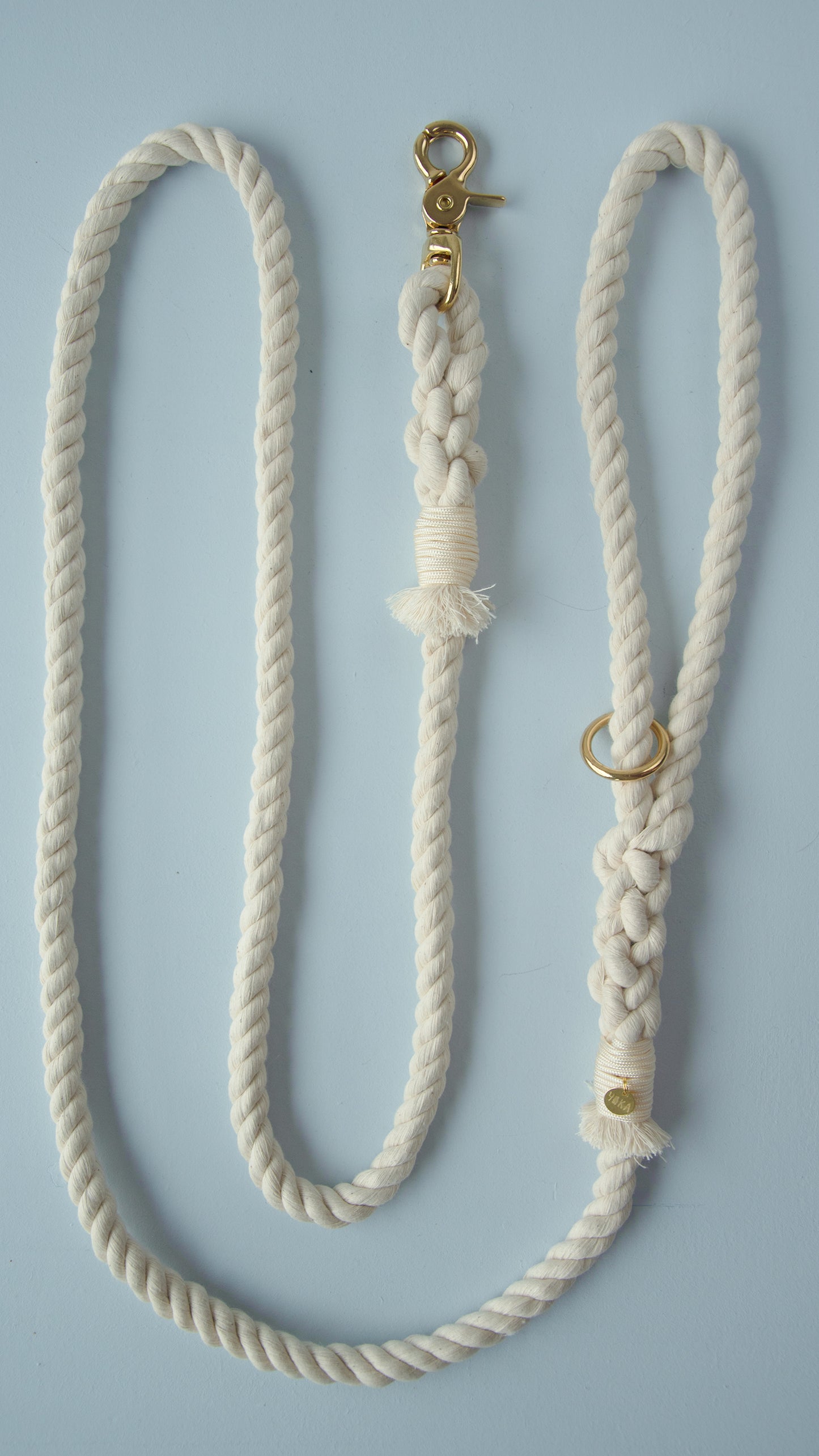 Honden leash lijn - Cotton Beige